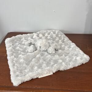Blankets & Beyond Baby Lovey Grey Bunny Rabbit Security Blanket Plush